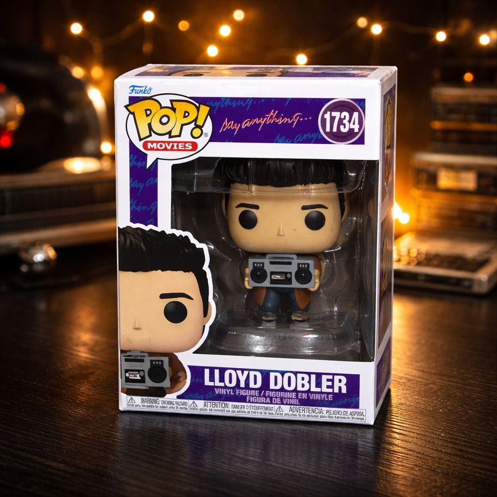 Funko Pop! Movies #1734 Lloyd Dobler vinyl figure from the movie Say Anything